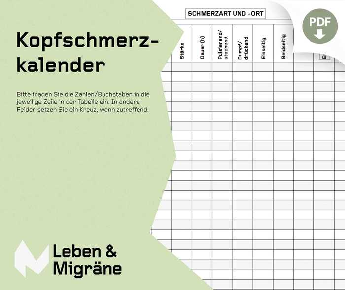 Kalender Für Migräne 