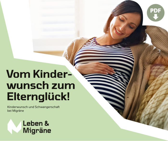 Leben und Migräne: Teaserfoto zum Download der Patientenbroschüre "Vom Kunderwunsch zum Elternglück!"