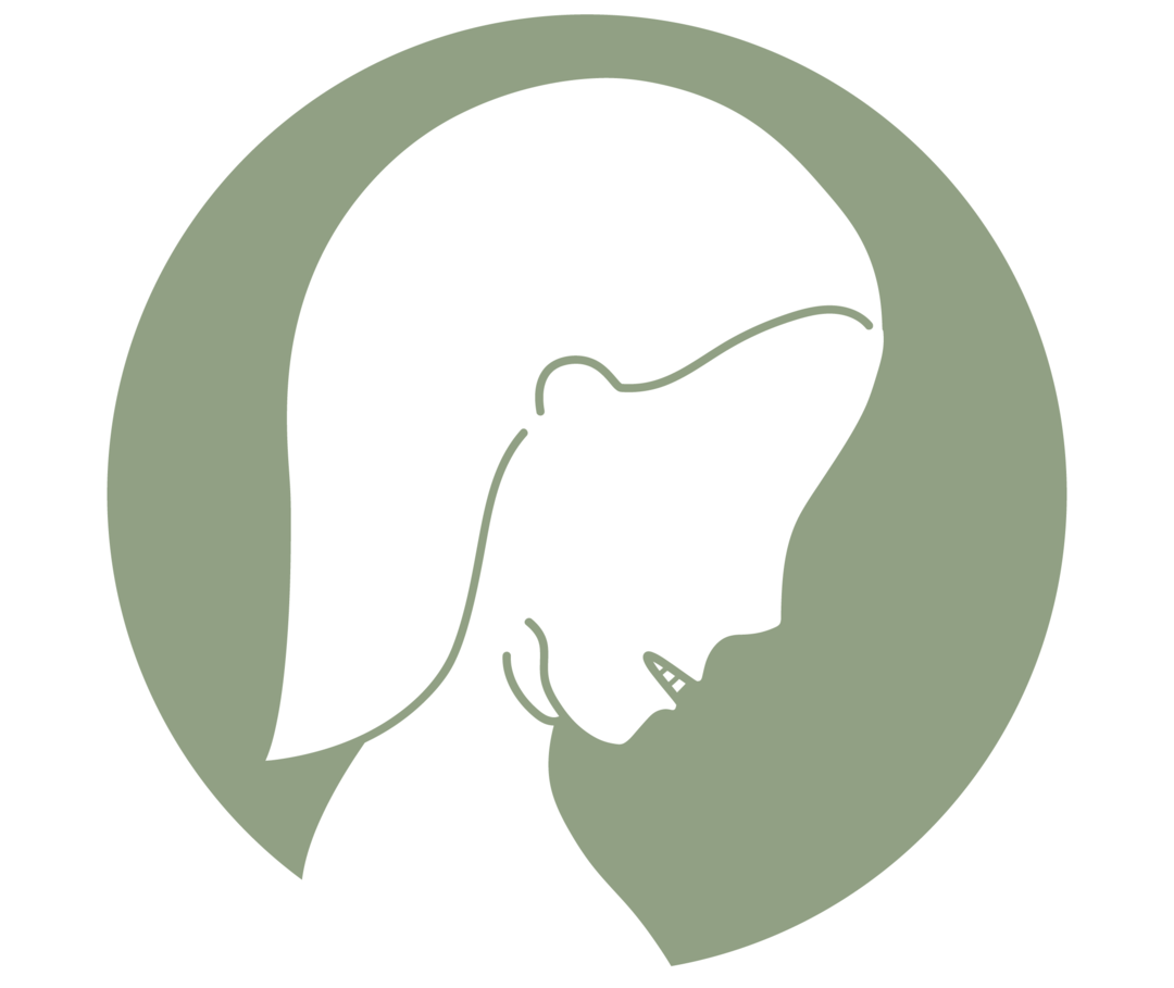 Eine Grafik veranschaulicht die Jacobsen Übung mit Kiefer und Hals.